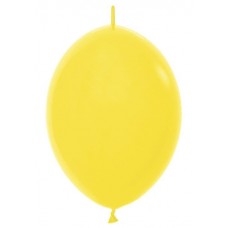 Линколун (6''/15 см) Желтый (020), пастель, 100 шт.